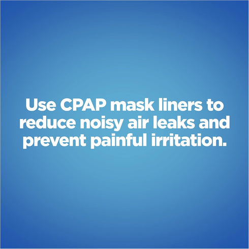 resplabs CPAP Mask Liners, Compatible with Nasal CPAP Masks, Pack of 4 Reusable Liners