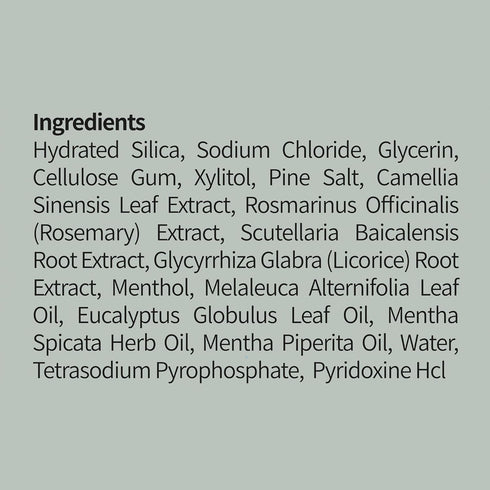 Clean Breath Tea Tree Toothpaste - Natural, Fluoride Free, Vegan, Gum Health for All Family