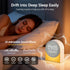 Sunrise Alarm Clock White Noise Sound Machine Night Light, Sound Machine with Speakers Bluetooth Wireless Timer Digital