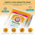 Hammer 3 Pack 90 Arm and Face and Body Wipes for Adults - Deodorant Towelettes Sheets for Women - Shower Wipes