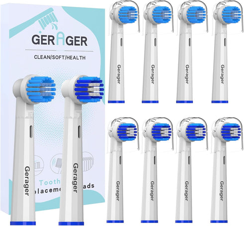 Replacement Heads for Oral B Braun Electric Toothbrush, 10 Pcs Professional Brush Heads for Oral B Pro Series
