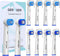 Replacement Heads for Oral B Braun Electric Toothbrush, 10 Pcs Professional Brush Heads for Oral B Pro Series