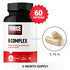 FORCE FACTOR Vitamin B Complex, 60 Vegetable Capsules for Energy, Vitality, Heart Health, Includes B1, B2, B3, B6, B12,