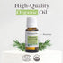 Pranarom USDA Certified Organic Rosemary Cineole Essential Oil (15ml) - 100% Pure Undiluted for Aromatherapy