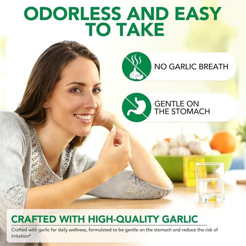 vopxccvy Aged Garlic Extract Softgels