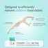 Biodegradable Floss Picks (200pcs) - Nontoxic Plant Based Dental Floss - Vegan Charcoal Floss Sticks for Adults & Kids
