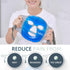 MyHalos Ice Face Mask - 2023 Frozen Gel Mask for Pain Relief, Migraine & Wisdom Tooth Surgery, Hot or Cold Use