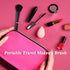 4 in-1 Makeup Brush Set - Foundation, Blush, Eyeshadow, Concealer Brush, All-in-One Travel Makeup Brushes