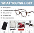 OCCI CHIARI 3.5 Reading Eye Glasses for Women, 350 Reader (1.0 1.5 2.0 2.5 3.0 3.5 4.0 5.0 6.0)