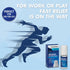 HealthWise 16% Menthol Roll-On, Cold Hot Sensation Pain Relief Liquid, Non-Greasy Formula, 2.5 oz.