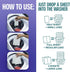 Eco Friendly Laundry Detergent Sheets, 200 Loads, Plastic Free, Lavender
