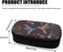 Diabetic Supplies Carrying Case Bag for Blood Glucose Monitor Kit, Testing Kit with Meter, Lancets, Retro Hummingbirds