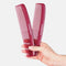 No. 300 Large Comb - 8.5" Specialty Hair Styling & Cutting Comb for Barbers and Stylists, Burgundy 2 Pcs