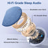 LINMUSEN 12mm Bluetooth Pillow Speaker for Sleeping, Ultra Thin Under Pillow Speaker Wireless Sleep Aid with White