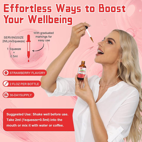 Migcopat Women Endocrine Superfood Supplement Liquid Drops, Supports Healthy Cortisol Levels, Hormonal Balance, Gut