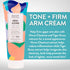 MISS SPA Tone Firm Arm Cream for Women, 3.3 Fl oz, Anti Aging Body Lotion with Horse Chestnut and Tigger Grass