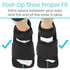 Vive Wedge Post-Op Shoe - Offloading Boot for Heel or Ankle Pain - Medical Foot Recovery for Bone or Soft Tissue