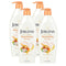 Jergens Nourishing Honey Dry Skin Moisturizer, Illuminating Hydralucence Blend, 16.8 Oz, Pack of 4