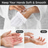 Segbeauty Cotton Gloves for Dry Hands, 24 Counts White Gloves with Touchscreen Fingers for Hand Moisturizing Overnight