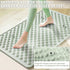 HWXQJJHONEY Portable Feet Acupressure Mat,Foldable Silicone Foot Massager Mat with Dual-Side Usage,Pressure Point