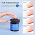 MIZHSE 100ML Nail Builder Gel Kit, Clear Hard Gel Builder for Nails, LED Nail Lamp, Nail Brush, for Salon & Home DIY