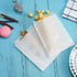 FOCCIUP 100 Pcs Small Flat Paper Bags, 4x6 Inch Semi-Transparent Glassine Bags for Party Favors