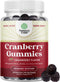 Natural Cranberry Gummies for Women and Men - Extra Strength Antioxidant Chews for Urinary Tract Health