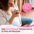 Easy@Home Basal Body Thermometer - BBT for Fertility Prediction with Memory Recall, Accurate Digital Thermometer (Pink)