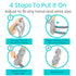Vive Resting Hand Splint (Right) with Rehab Video App - Night Immobilizer Wrist Finger Brace for Arthritis Pain