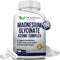 Premium Magnesium Glycinate 425mg - 180 Vegan Capsules for Stress Relief, Sleep, Muscle Cramps & Healthy Heart