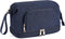 Telena Large Capacity Makeup Bag - Double Layer Portable Travel Cosmetic Bags for Women - Navy Blue