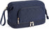 Telena Large Capacity Makeup Bag - Double Layer Portable Travel Cosmetic Bags for Women - Navy Blue