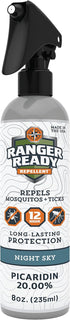 Ranger Ready Picaridin Insect Repellent & Tick Spray, Night Sky Scent, Deet-Free Bug Spray (8 Oz., Pack of 1)