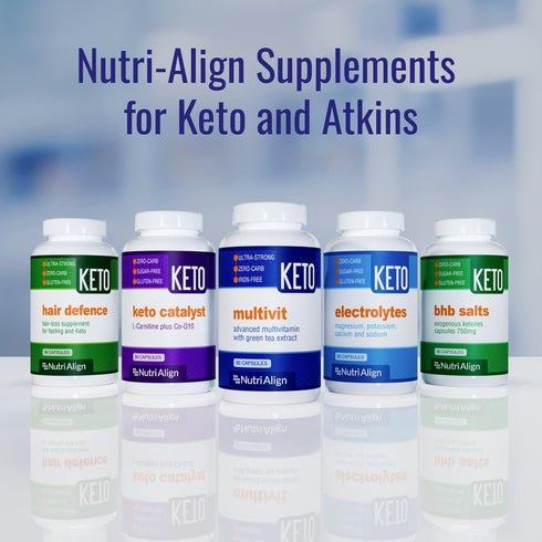 Nutri-Align Hair Defence Biotin Complex | 90 Capsules | 2500mcg Biotin per Capsule | High Strength Hair Growth, Vitamin