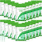 2000 Count Natural Dental Floss Picks - Sustainable High Pull Tooth Flosser Picks for Teeth (Green)