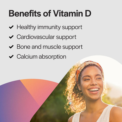 PureFormulas Vitamin D3 K2, 5000 IU D3 and K2 Supplement for Bone and Immune Support, 60 Vegetarian Capsules