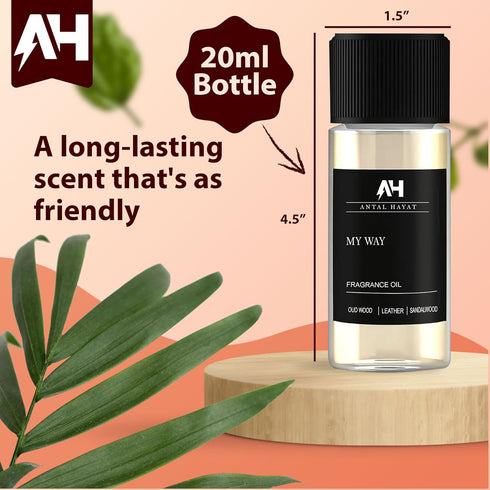 Essential Oil Scent for Diffusers - Hotel Scents My Way 20mL - Antal Hayat - Lemon, Sandalwood, Cedarwood & Iris