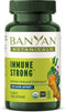 Banyan Botanicals Immune Strong – Organic Supplement with Turmeric & Tulsi, 90 Tablets, Non-GMO Vegan