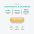 Vitanica Ovum A.M. Egg Quality Support, 30 Vegan Caps with Vitamin D3, Alpha Lipoic Acid & CoQ10