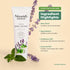Nourish Organic Body Lotion, Lavender Mint, Hydrating for Dry Skin, 8 Oz + Washable Cotton Round