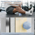 Mini Hands-Free Muscle Massager with Heat & Vibration, Compact Deep Tissue Trigger Point Recovery Massager with Suction