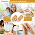 Nail Brush for Cleaning Fingernails, 2 Pieces Wooden Scrub Brushes with Natural Boar and Sisal Bristle