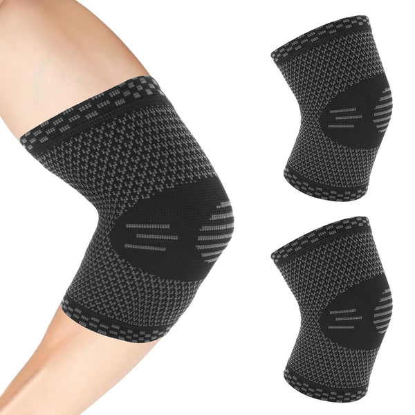 Elbow Brace Compression Support Sleeve for Tendonitis, Arm Pain Relief for Women and Men during Workouts