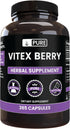 PURE ORIGINAL INGREDIENTS Vitex Berry (Chasteberry) (365 Capsules) No Magnesium Or Rice Fillers, Always Pure,