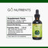 Go Nutrients Liver Edge, Milk Thistle Supplement for Liver Cleanse, Detox & Repair, Organic Liquid Drops, 2 oz, 48