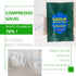 yueerbao 3" 5' Packing (3) Hemostatic Gauze for Quick Clot Trauma Kit x Kaolin Infused Quick Clot Gauze & Bleed Stop