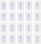 First Aid Gloves, Individually Packaged Set of 20 Pairs