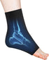 NOVASPORT Ankle Foot Ice Pack Wrap for Injuries - Reusable Ice Sleeve for Hot & Cold Therapy