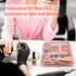 Manicure Set, 12 in 1 Stainless Steel Nail Care Kit, Professional Ingrown Toenail Clipper Grooming Tool (Rose Gold)