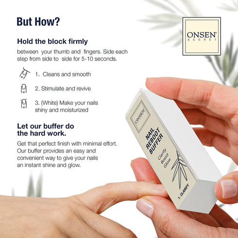 Onsen Professional Nail Buffer - Ultimate Shine